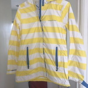 Vineyard vines yellow rain jacket